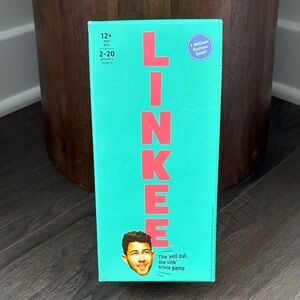 LINKEE The yell out of the link trivia game, 12+ age group 2 to 20 players